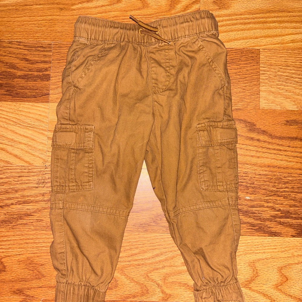 Wonder Nation Brown Cargo Joggers